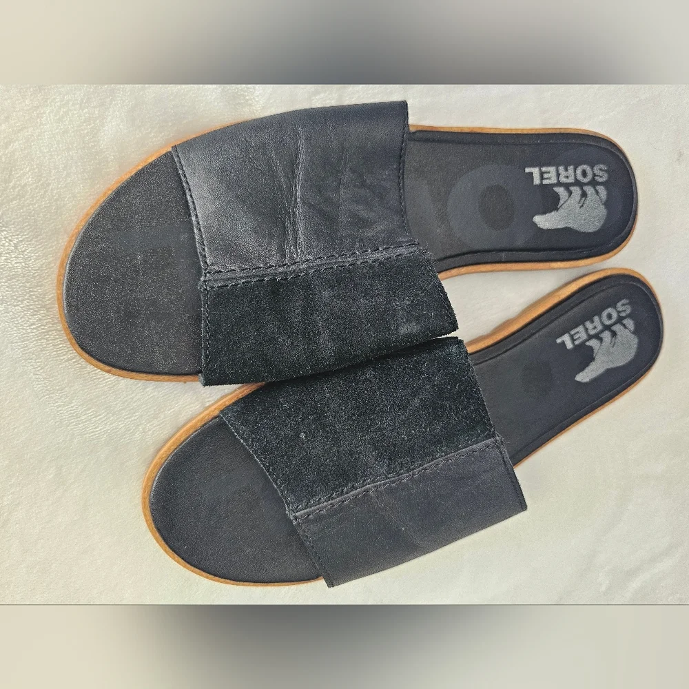 Sorel Black Leather Footwear - Picture 4 of 6